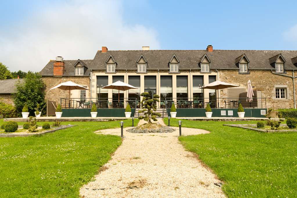 Hotel De L'Abbaye Le Tronchet  Exterior foto